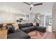 Open-concept living room and dining area with modern finishes at 1054 Bennington Dr, Charleston, SC 29492