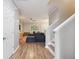 Open-concept living area with luxury floors and stairs at 1054 Bennington Dr, Charleston, SC 29492