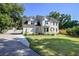 Charming two-story home featuring a well-manicured lawn and traditional architecture at 1081 Groves Manor Ct, Mount Pleasant, SC 29464