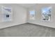 Carpeted bedroom with bright windows and natural light at 1095 Saltwater Cir, Johns Island, SC 29455