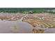 Expansive aerial view showcasing the natural beauty of the marsh landscape, perfect for nature lovers at 1095 Saltwater Cir, Johns Island, SC 29455