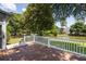 Expansive backyard deck perfect for entertaining and enjoying the peaceful waterfront views at 1232 Palmetto Peninsula Dr, Mount Pleasant, SC 29464