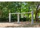 Shady playground featuring multiple swings for children to enjoy outdoor fun at 1232 Palmetto Peninsula Dr, Mount Pleasant, SC 29464