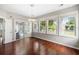 Large, light-filled sun room with sliding glass doors to the outdoor patio at 1232 Palmetto Peninsula Dr, Mount Pleasant, SC 29464