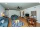 Cozy living room with hardwood floors, comfortable seating, and plenty of space to relax at 1512 Eagle Landing Blvd, Hanahan, SC 29410