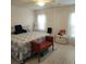 Bright bedroom featuring a comfortable bed, ample natural light, and stylish decor at 169 Woodbrook Way, Moncks Corner, SC 29461
