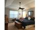 Comfortable bedroom featuring natural light, ceiling fan, and carpet flooring at 169 Woodbrook Way, Moncks Corner, SC 29461