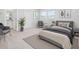 Serene bedroom featuring a neutral color palette, comfortable bed, and views of the outdoors at 1740 Agate Bay Dr, Mount Pleasant, SC 29466