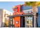 Charming Bad Daddy's Burger Bar exterior featuring bright signage, outdoor seating, and palm tree accents at 207 Somerset Acres Dr, Summerville, SC 29486