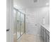 The bathroom features a glass-enclosed shower and ample space at 211 Squire Pope Rd, Summerville, SC 29486
