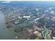 Breathtaking aerial view of waterfront property with private dock and Intracoastal access at 2128 Breezy Point Dr, Mount Pleasant, SC 29466