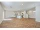 Open floor plan featuring a gourmet kitchen with a large center island and stainless steel appliances at 260 Sweet Cherry Ln, Summerville, SC 29486