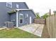 Small patio with a wooden privacy fence at 321 Houston Dr, Ladson, SC 29456