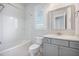 Clean bathroom featuring a tub, toilet and vanity at 331 Fish Creek Ct, Summerville, SC 29486