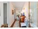 Inviting foyer with hardwood floors, elegant decor, and a view into the living spaces, showing the open floor plan at 3726 Orion Ln, Mount Pleasant, SC 29466
