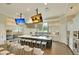 Gourmet community kitchen featuring a large island, modern appliances, and sleek design at 393 Tupelo Lake Dr, Summerville, SC 29486