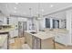 Spacious kitchen features stainless steel appliances, a large island, and ample counter space at 4217 Meadowbrook Ct, North Charleston, SC 29420