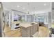 Well-designed kitchen with island, breakfast bar, and an open layout, perfect for entertaining at 4217 Meadowbrook Ct, North Charleston, SC 29420