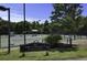 View of the Arthur B. Schirmer, Jr. Tennis Complex featuring well-maintained courts and a shaded picnic area at 486 Maple Oak Ln, Charleston, SC 29414
