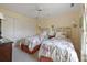 Cozy bedroom featuring two twin beds, plush bedding, and ample closet space at 5 Logan St, Charleston, SC 29401