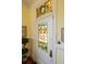 Elegant front door featuring intricate stained glass details at 5 Logan St, Charleston, SC 29401