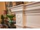 Elegant fireplace mantel with decorative details at 5 Logan St, Charleston, SC 29401
