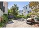 Spacious parking area featuring a golf cart and ample space for vehicles at 5 Logan St, Charleston, SC 29401