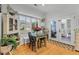 Charming breakfast nook with a cozy table, bright windows, and classic furnishings, perfect for morning meals at 555 Pointe Of Oaks Rd, Summerville, SC 29485