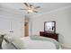 Comfortable bedroom with a dresser, mirror, and cozy blanket on the bed at 596 Dunswell Dr, Summerville, SC 29486