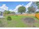Fenced backyard offering ample space, a new lawn, and partial landscaping for your enjoyment at 6179 Fieldstone Cir, Charleston, SC 29414