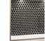 A black, circular tile design sits on the wall of a shower with white subway tile at 841 Fred St, Charleston, SC 29412