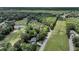 Bird's eye view showcasing houses near a verdant golf course, tranquil pond, and well-maintained streets at 8662 W Fairway Woods Dr, North Charleston, SC 29420