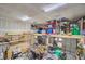 Spacious garage with ample storage, organization systems, and room for workshop at 104 Wando Reach Rd, Wando, SC 29492
