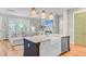 Kitchen with stainless steel appliances, granite countertops and open floor plan at 104 Wando Reach Rd, Wando, SC 29492