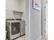Laundry room with stainless steel washer and dryer at 104 Wando Reach Rd, Wando, SC 29492