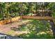 Expansive backyard featuring a newly installed wood fence, offering privacy and ample space at 109 Sawmill Dr, Summerville, SC 29483