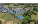 Overhead view of the community's tennis courts, offering ample space for recreation at 1129 Belvedere Ter, Mount Pleasant, SC 29464