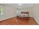 Cozy bedroom featuring hardwood floors and a comfortable bed at 1129 Belvedere Ter, Mount Pleasant, SC 29464