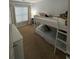 A bedroom showcasing a white bunk bed with a dresser, offering a cozy and functional space at 1199 Landau Ln, Mount Pleasant, SC 29466