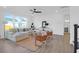 Bright living room with modern decor, a comfortable sofa, and open floor plan at 1215 Homecoming Blvd # Cc2-1-25, Ravenel, SC 29470