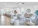 Open-concept living area showcases a seamless flow between the living room and the kitchen at 1217 Homecoming Blvd # Cc2-1-26, Ravenel, SC 29470