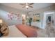 Comfortable main bedroom with a view of the en suite bathroom at 1224 Midvale Ave, Charleston, SC 29412