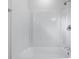 Clean, white bathtub and shower combination in a well-lit bathroom at 123 Lewisfield Dr, North Charleston, SC 29418