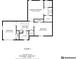 Second floor plan featuring a primary bedroom with ensuite bath and two additional bedrooms and hall bath at 123 Lewisfield Dr, North Charleston, SC 29418