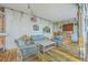 Cozy screened-in tiki bar including comfortable seating at 13 32Nd Ave, Isle of Palms, SC 29451