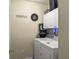 Laundry room features washing machine, dryer, and cabinets for storage at 1317 Wild Olive Dr, Mount Pleasant, SC 29464