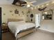 Spacious main bedroom featuring a bed, neutral paint, vaulted ceiling and ceiling fan at 1317 Wild Olive Dr, Mount Pleasant, SC 29464
