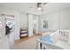 Bright bedroom featuring mirrored closet doors, three wicker baskets, and neutral colors at 1467 Battalion Dr, James Island, SC 29412