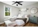 Stylish bedroom with modern furnishings, soft decor, and plenty of natural light, creating a relaxing atmosphere at 15 H Street St, Charleston, SC 29403