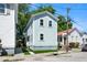 Charming home featuring light blue siding, a tidy yard, and a private parking area at 15 H Street St, Charleston, SC 29403